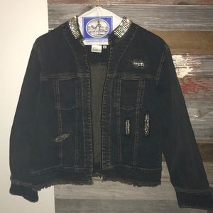 Nancy Bolen City Girl Couture denim jacket